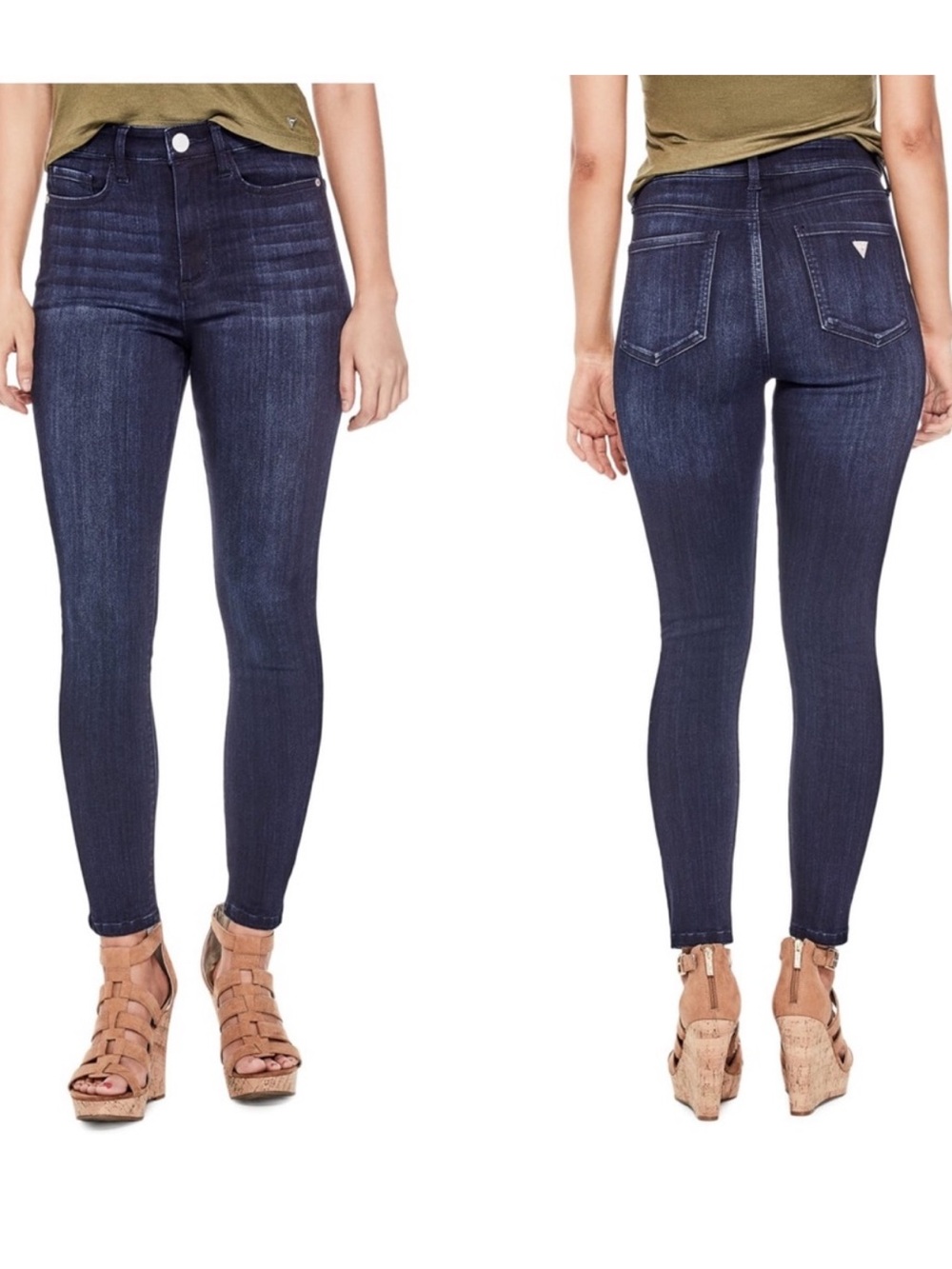 Guess Simmone Dark Blue Skinny Jeans